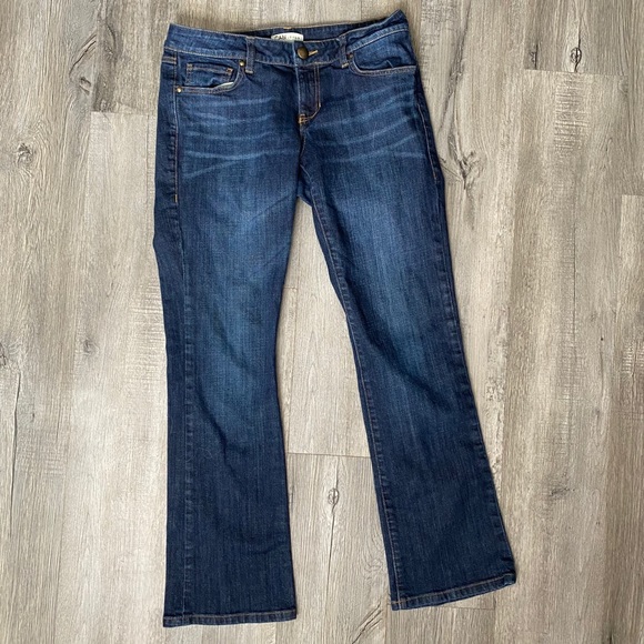 Women’s CAbi Dark Wash Boot Cut Denim Jeans - Picture 2 of 8